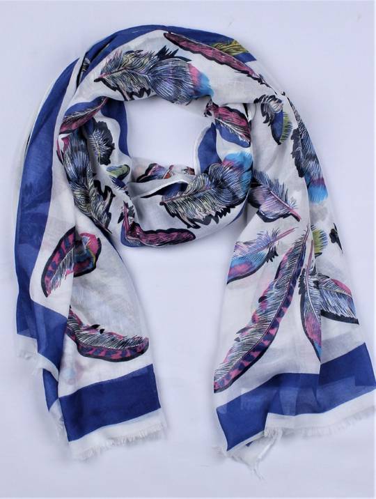 Alice & Lily printed scarf blue Style : SC/4793BLU